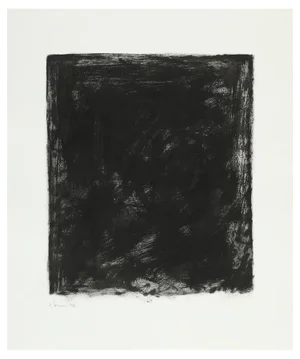 Rolf Hans, Komposition, 1986, Ink