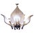 1960s Mid-Century Italian Murano Leaf Chandelier Glass & Brass by Archimede Seguso, 1960s For Sale - Image 5 of 11