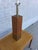Vintage Laurel Walnut and Brass Table Lamp For Sale In Denver - Image 6 of 12