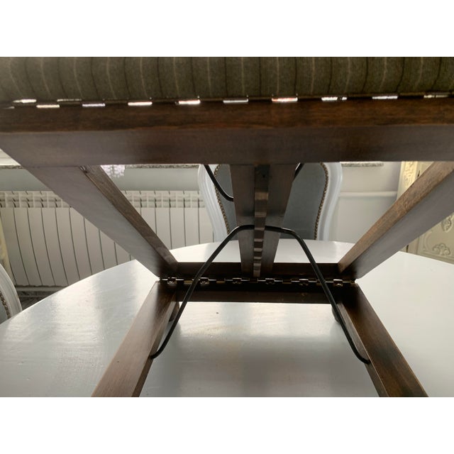 Vintage Adjustable Ottoman, 1940s For Sale - Image 12 of 18