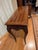 Wood Antique Louis XV Style Inlaid Walnut/Kingwood/Mahagony and Maple Parquetry Featuring Ornate Carvings, Cabriole Legs and Center Figural Carvings For Sale - Image 7 of 9