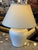 Raw Ceramic Jug Style Table Lamps, Pair For Sale - Image 10 of 12