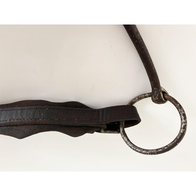 1900 - 1909 Antique Horse Bridle and Bit, 1900s For Sale - Image 5 of 9