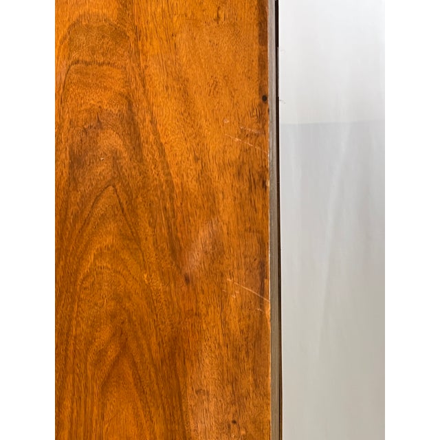 Vintage Art Deco English Burl Walnut Armoire / Wardrobe by Durable Suites LTD For Sale - Image 13 of 16