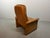 Brown Mid-Century Cognac Leather Model DS-50 Lounge Chair from De Sede, Switzerland, 1970s For Sale - Image 8 of 10