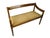 Cassina Walnut and Rope Carimate Bench by Magistretti for Cassina, 1963 For Sale - Image 4 of 18