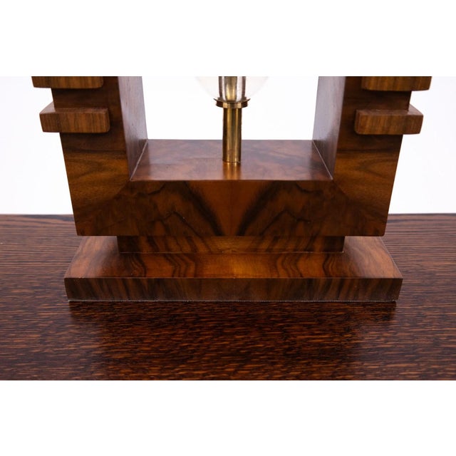 Art Deco Table Lamp, Western Europe, 1940s For Sale - Image 3 of 9