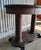 Antique Oval Library Table Tiger Oak With Column Base Circa. 1890 For Sale - Image 9 of 13