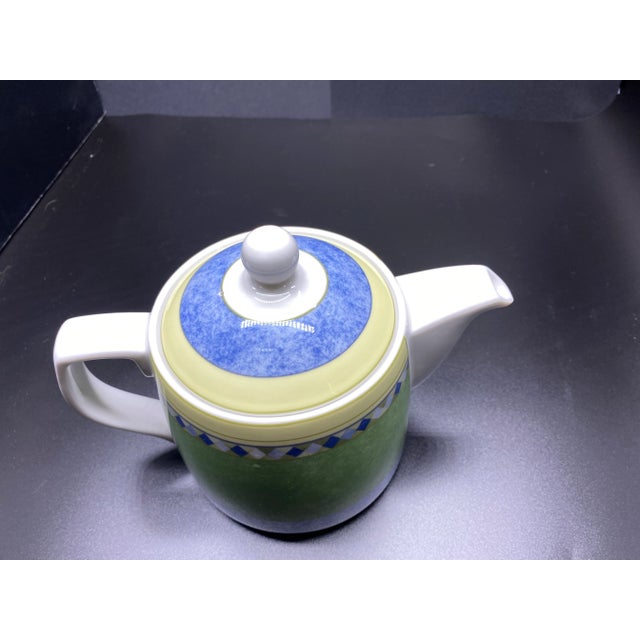 Mid-Century Modern Circa 1999 Royal Doulton Carmina Tea Pot For Sale - Image 3 of 9