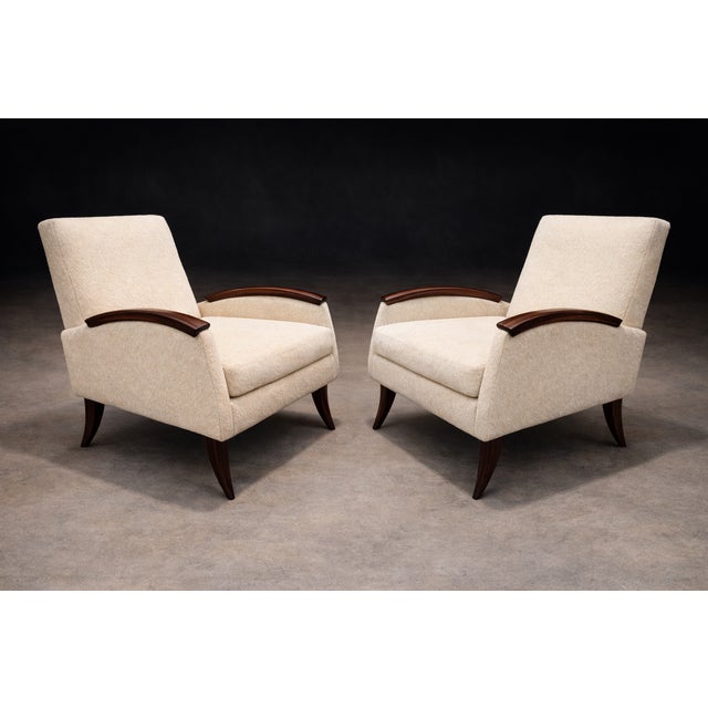 Pair of Brazilian Rosewood Lounge Armchairs by Liceu De Artes E Ofícios, Brazil, 1960s For Sale - Image 12 of 18
