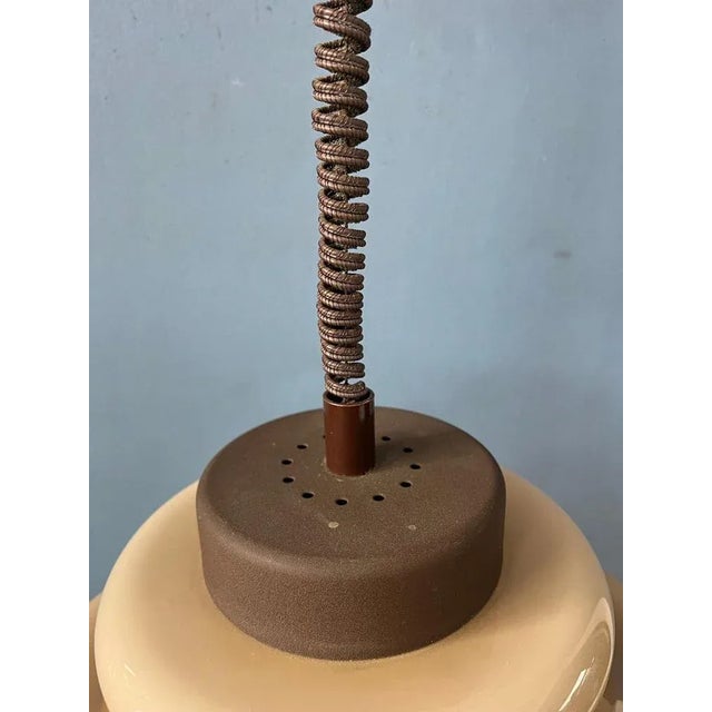 Mid-Century Mushroom Pendant Lamp from Herda For Sale - Image 10 of 11