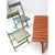 Vintage Wooden Patio Table & 4 Chairs For Sale - Image 15 of 16