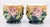 19th Century Petite French Majolica Barbotine Floral Cachepots Jardinieres For Sale - Image 11 of 11
