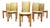 Vintage Danish Dining Chairs, 1970s, Set of 6 For Sale