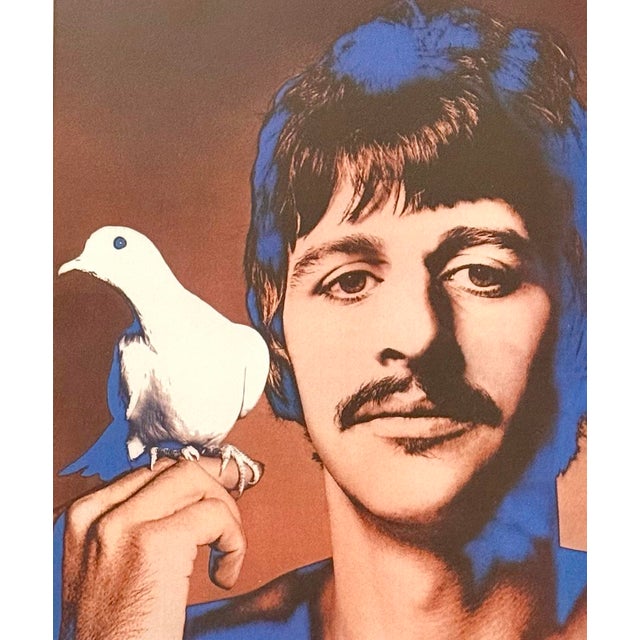 Richard Avedon Iconic Set of 4 Framed Richard Avedon Psychedelic Beatles Prints For Sale - Image 4 of 6