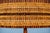 Mid-Century Modern 1950s Maria Kipp Mid-Century Organic Modern Natural Reed Woven Shade With Ceramic Lamp For Sale - Image 3 of 8