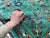 Turquoise Turquoise Sultani Persian-Inspired Floral Rug, 5'8" X 8'2" For Sale - Image 8 of 14