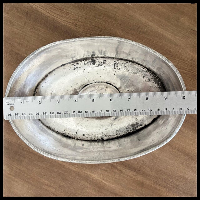 Antique Silver Platter Lid Shelburne Hotel Atlantic City For Sale - Image 11 of 12