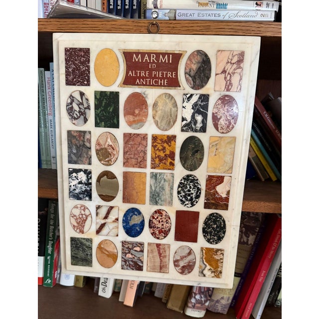 Grand Tour Inlaid Antique Marble Specimens, Late 19/Early 20c For Sale - Image 3 of 8