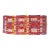 Mid 20th Century Handwoven Multi-Panel Tribal Area Kilim For Sale