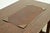 Roycroft Roycroft Arts & Crafts Brass Finished Hammered Copper Blotter Corners With Leather Desk Blotter For Sale - Image 4 of 13