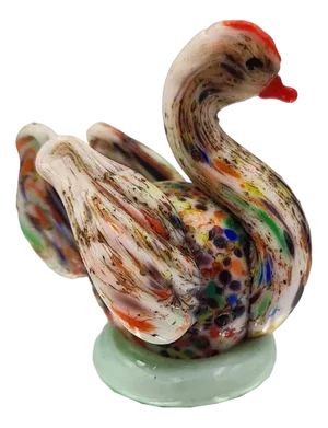 Murano Glass Figurine of Hen, 1970s