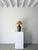 Mid-Century Modern Brass Table Lamp with Panelled Body, 1950 For Sale - Image 9 of 10