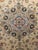 Vintage Persian Tabriz Rug, Hand-Knotted Wool & Silk, Fine Floral Pattern, Ivory & Taupe, 7x10 For Sale - Image 16 of 18