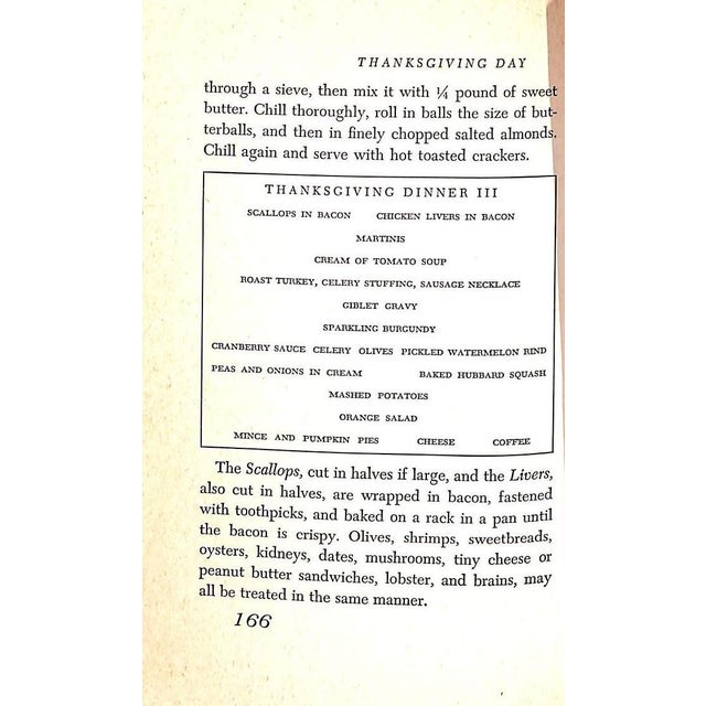 Paper "Helen Brown's Holiday Cook Book" 1952 Brown, Helen For Sale - Image 7 of 12