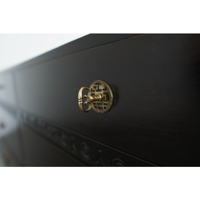 Vintage Chinoiserie 6-Drawer Dresser For Sale - Image 13 of 14