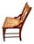 Antique Eastlake Victorian Walnut Dining Side Hall Accent Chair W Cane Seat For Sale - Image 4 of 16