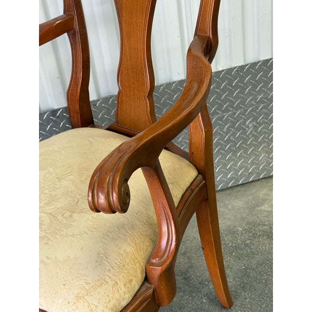 Pair of Buying and Design Queen Anne Armchairs - Made in Italy For Sale - Image 4 of 9