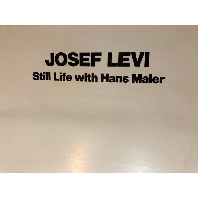 Pop Art Josef Levi, Still Life With Hans Maler Pop Art Serigraph Hand Signed For Sale - Image 3 of 4