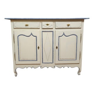 Large Louis XV Buffet in Lacquered Wood For Sale