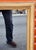 Wood White Furniture Mid Century Modern Bisque Maple Large Wall Mirror For Sale - Image 7 of 12