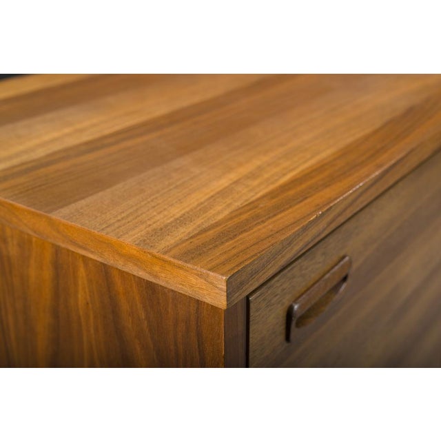 1960s Vintage Walnut Sideboard, 1960s For Sale - Image 5 of 15