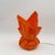 Sculptural Orange Plastic Table Lamp by Les Eclarares, France, 1990s For Sale - Image 14 of 16