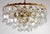 Brass and Lead Crystal Chandelier from Schröder and Co., 1960s For Sale - Image 15 of 15