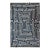 Sample Anatolia Maze Rug, Blueberyy Blue, 12x12 For Sale
