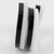 Black Black and White Multi-Layer Lucite Coiled Bracelet Bangle For Sale - Image 8 of 11