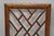 Vintage Hollywood Regency Faux Bamboo Lattice Dining Chair by Century - Set of 4 For Sale In Philadelphia - Image 6 of 15
