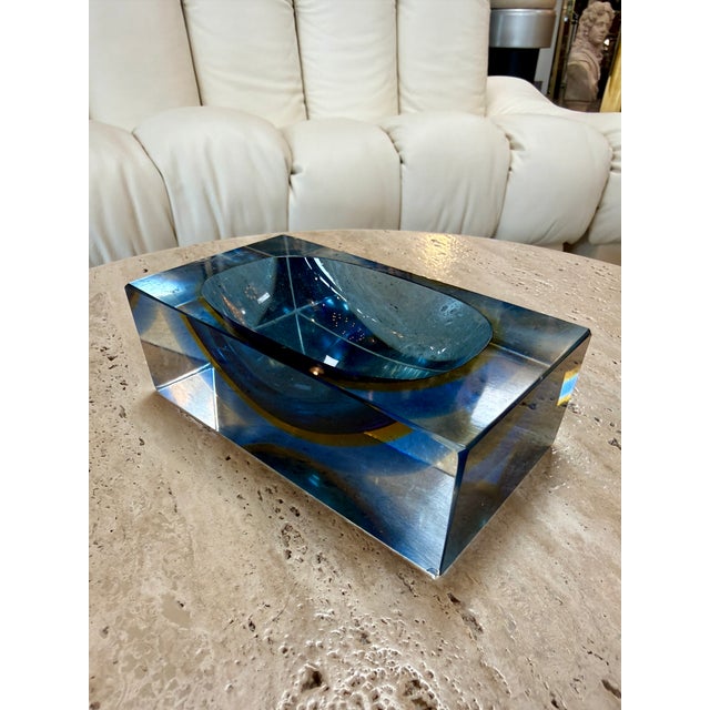 1960s Flavio Poli Murano Glass Ashtray, Italy, 1960s For Sale - Image 5 of 6