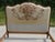1950s Sleigh Bed in Wood and Jacquard Fabric, 1950 For Sale - Image 5 of 18