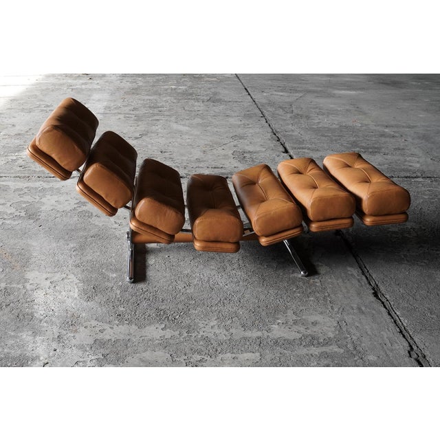 Lounge Chair in Cognac Leather by Ric Deforche for Gervan, Belgium, 1970s For Sale - Image 9 of 10