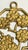 Metal Mid-Century Gold-Painted Cast Iron Botanical Four Seasons Wall Panels – Pair For Sale - Image 7 of 11