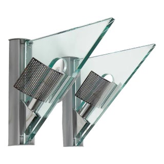 Italian Icaro Wall Lights by Carlo Forcolini for Artemide, 1980s, Set of 2 For Sale