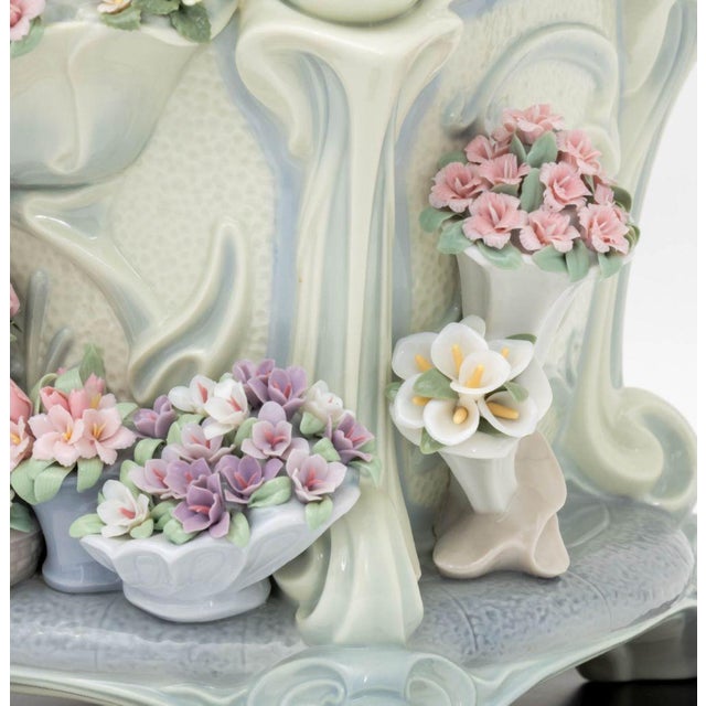 Mid 20th Century Lladro "Gazebo in Bloom" Porcelain Figurine For Sale - Image 5 of 18