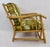 Mid-Century John Wisner Design for Ficks Reed Bentwood Bamboo Rattan Club Lounge Chair For Sale - Image 9 of 18