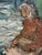 Einar Emland, Figure by the Harbor, 1950s, Oil Painting on Canvas, Framed For Sale - Image 12 of 18