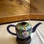 Asian Vintage Blue Cloisonné Floral Teapot With Wooden Stand For Sale - Image 3 of 6
